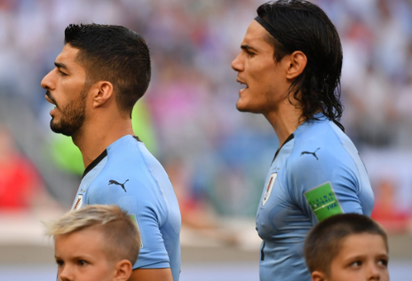 Uruguay vinder 3-0 sejr over Rusland